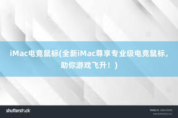 iMac电竞鼠标(全新iMac尊享专业级电竞鼠标，助你游戏飞升！)